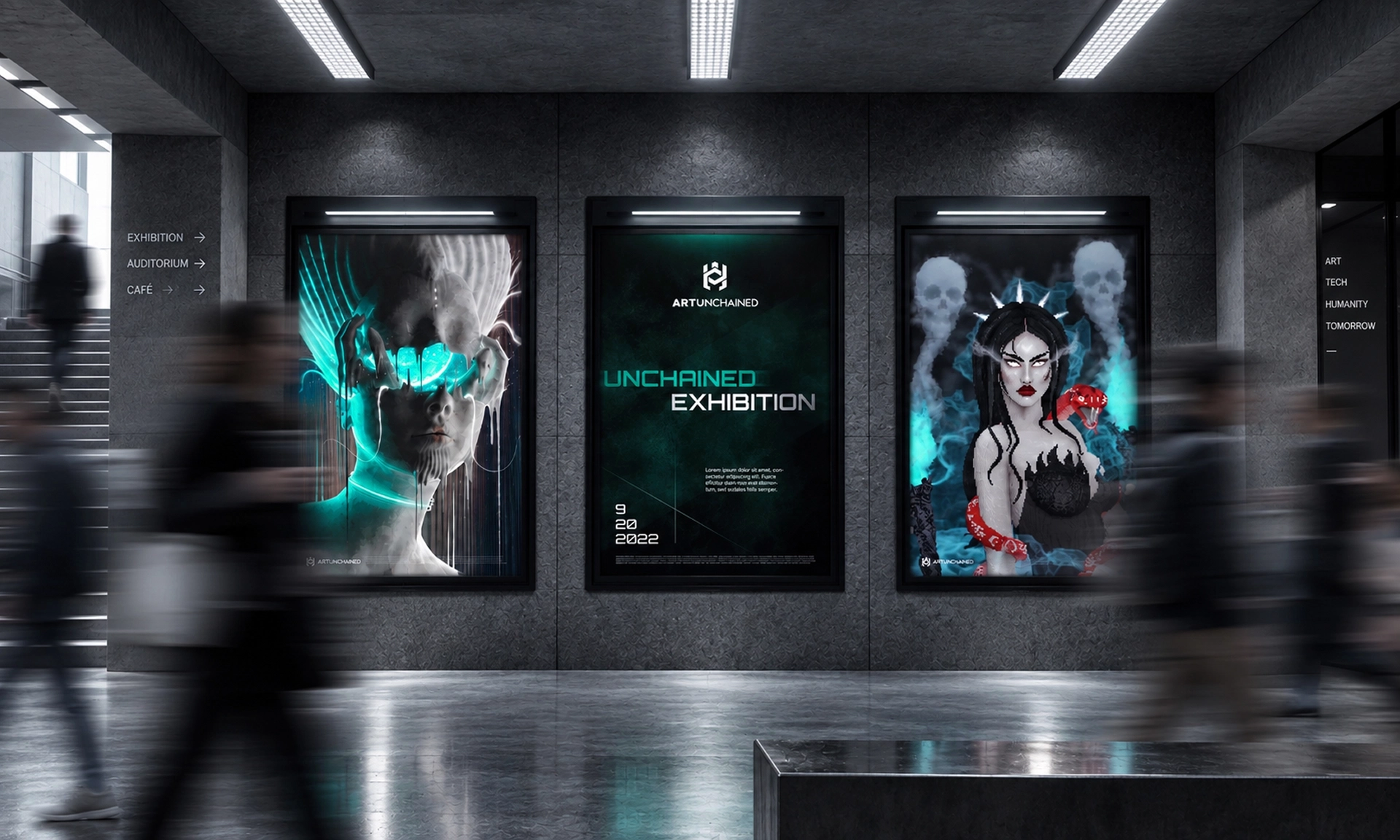 Art Unchained banners