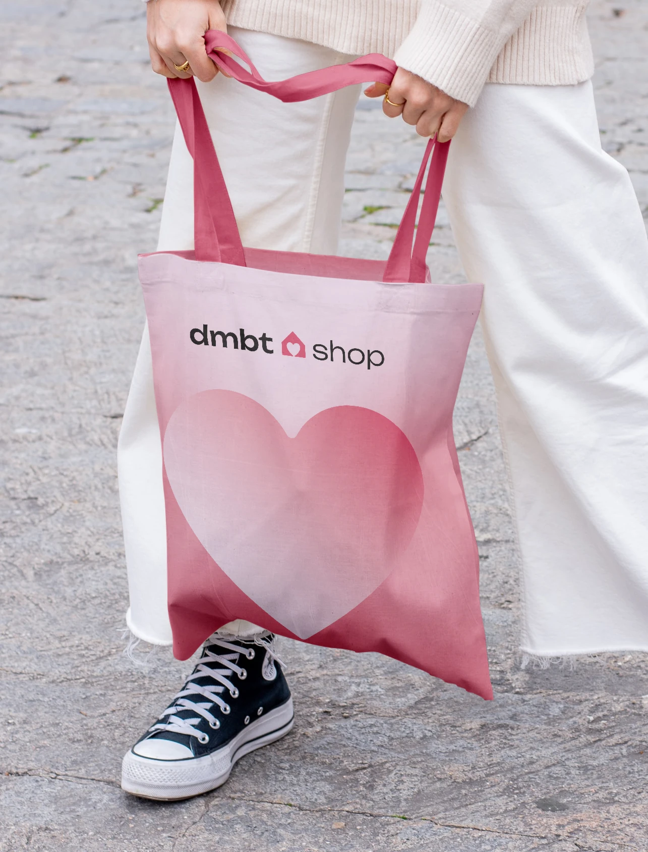 Branded tote bag
