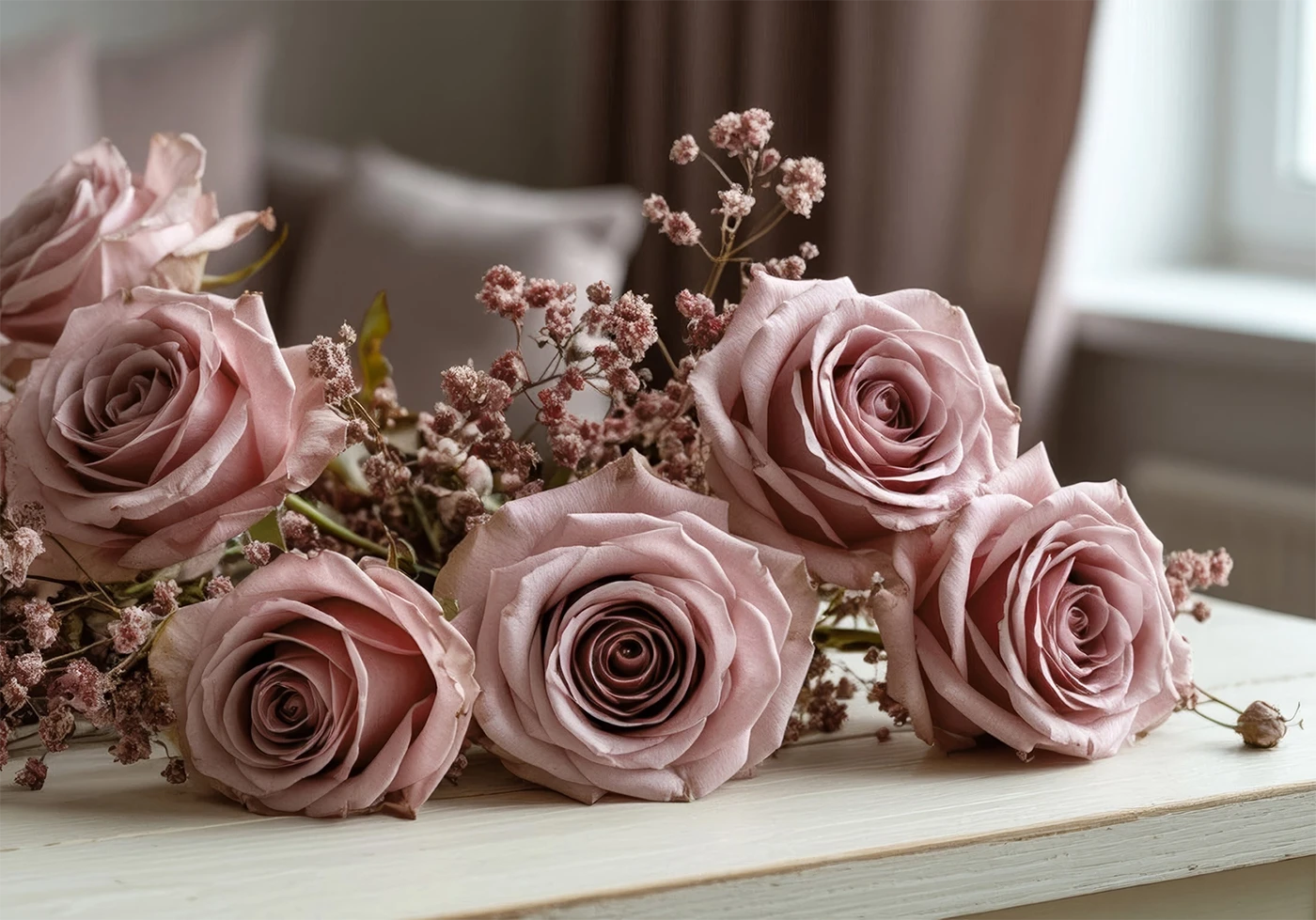 Family floral still life