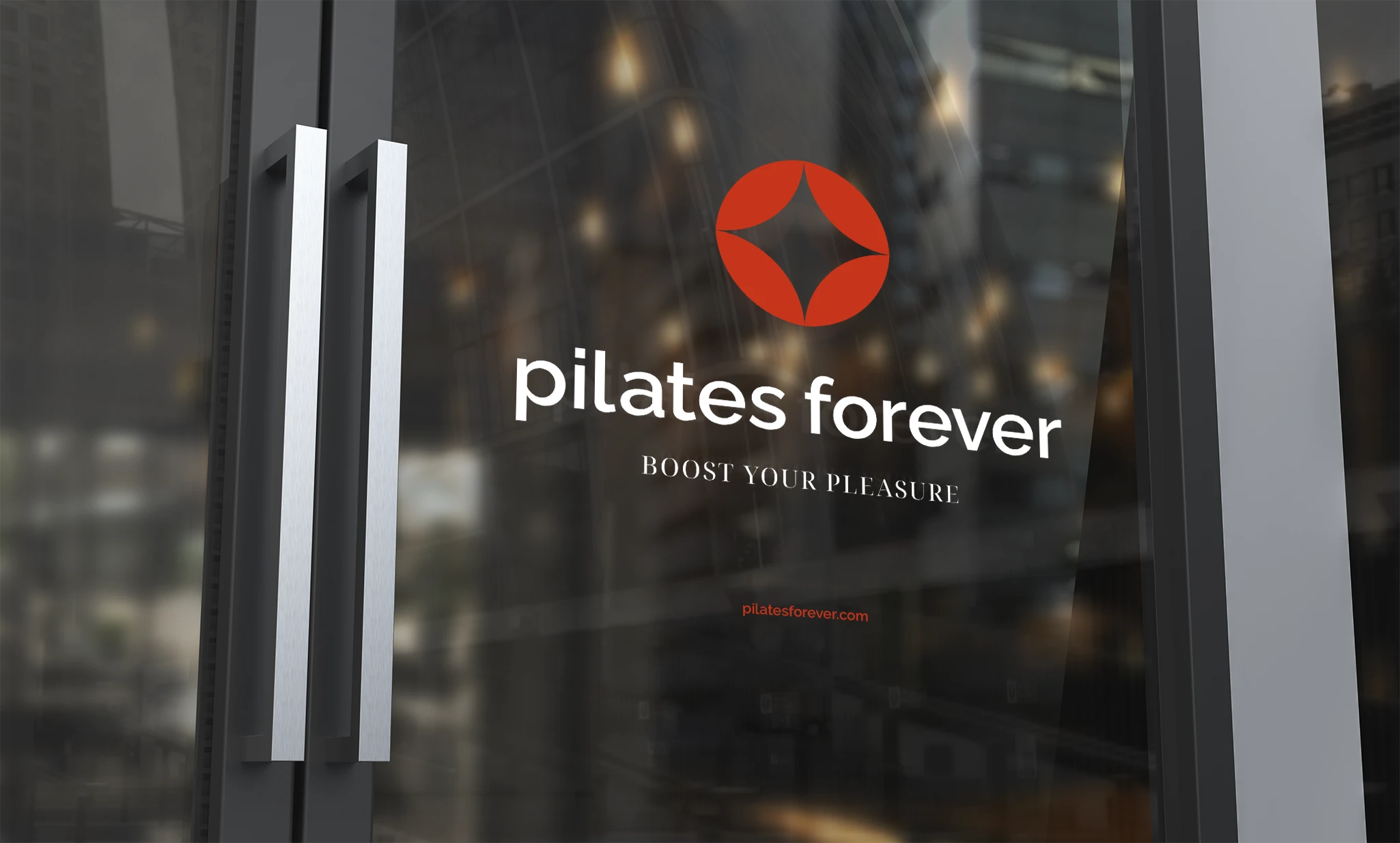 Pilates Forever storefront signage