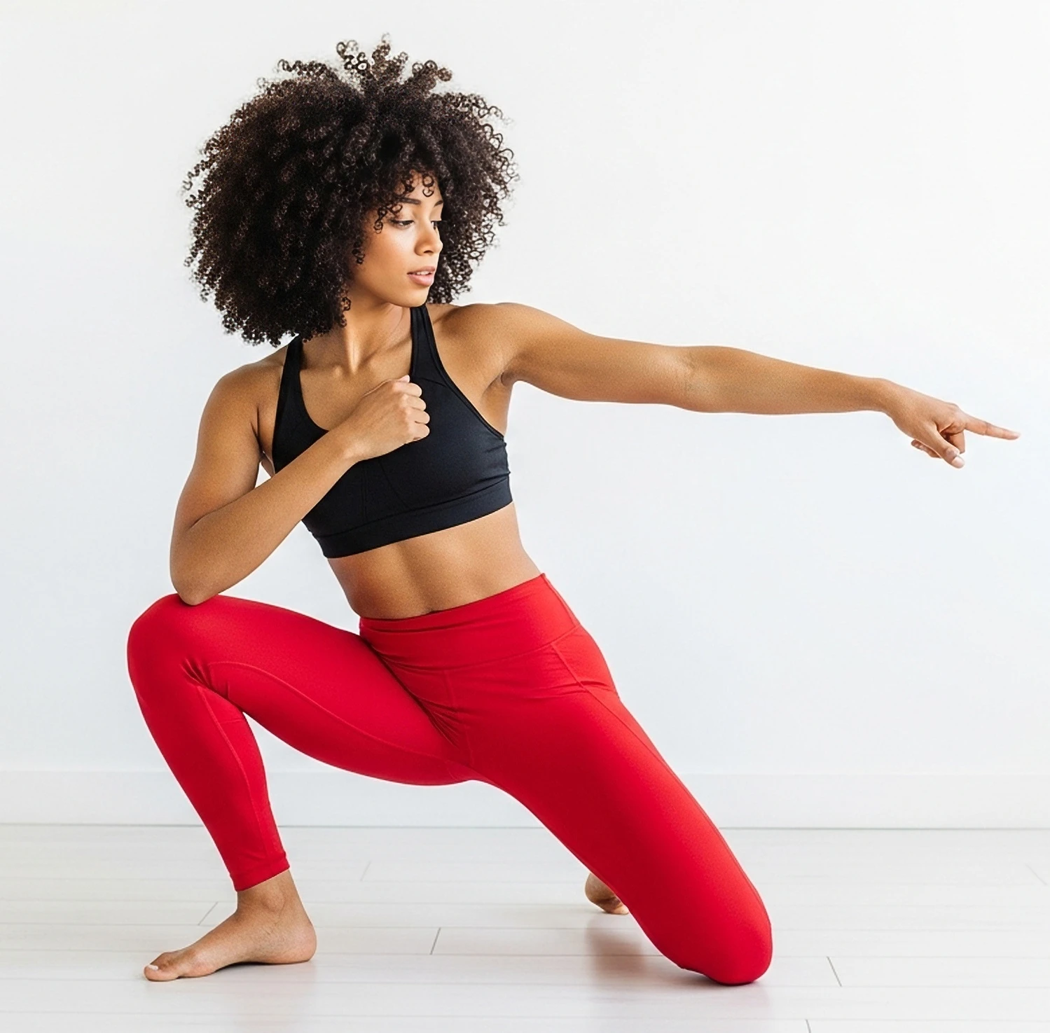 Pilates action photograph